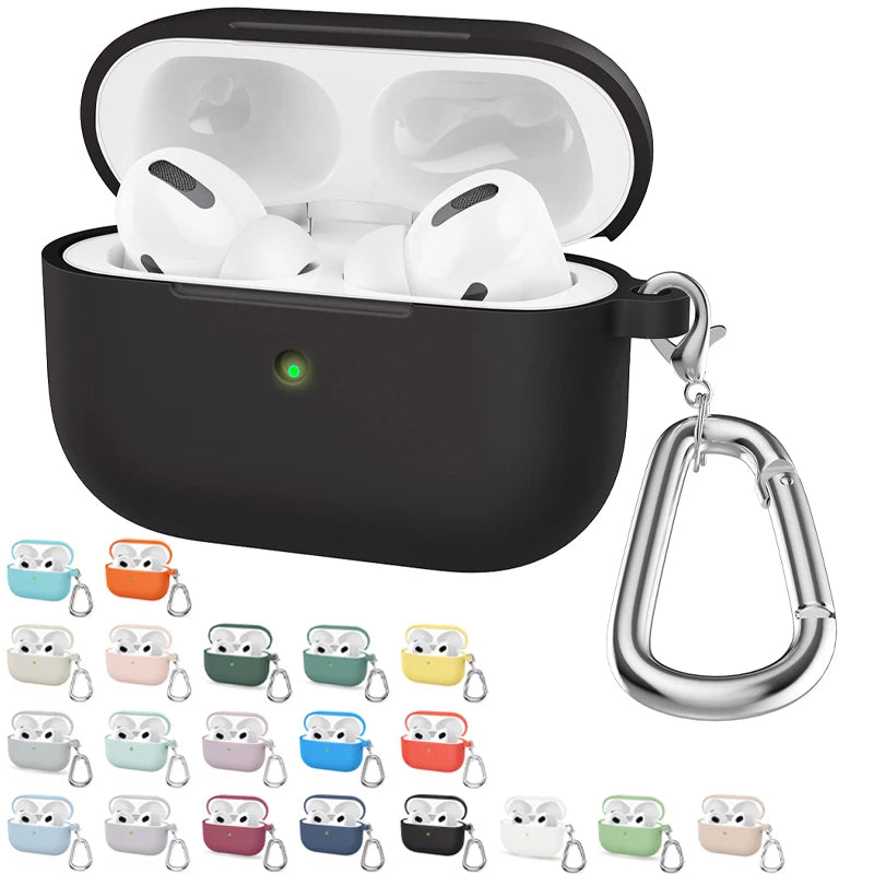 Silicone Case for Apple AirPods Pro 2 Protective Cover for Bluetooth Earphone Charging Case