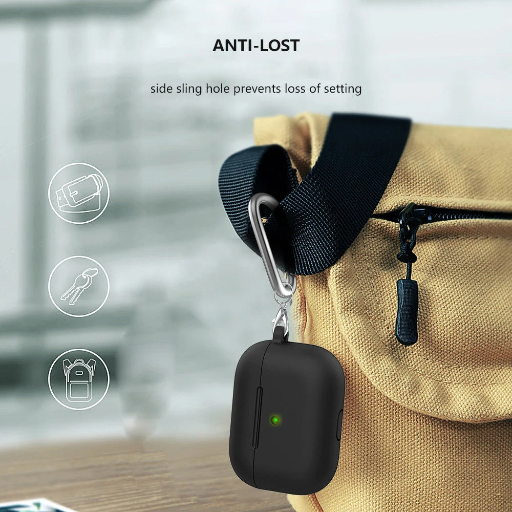Silicone Case for Apple AirPods Pro 2 Protective Cover for Bluetooth Earphone Charging Case