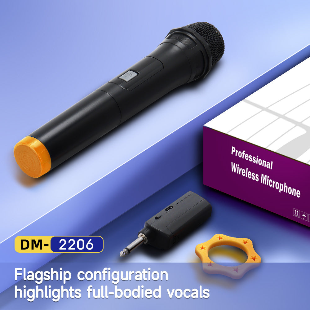 Professional 2.4G Rechargeable Wireless Handheld Microphone System – Ideal for Singing, Events & Public Speaking
