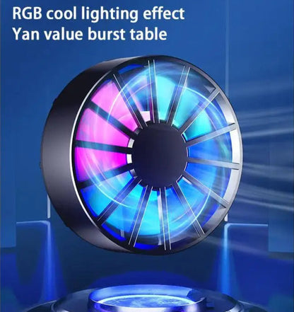 Al06 Magnetic Mobile Phone Air Cooled Radiator Semiconductor Cooling Fan Cooler for Gaming PUBG