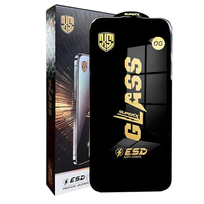 OG ESD Tempered Glass For OPPO A1/K11X/A98 5G/F23/F23 PRO/A58 4G/A79 5G/A2 5G/A60/A3 PRO INDIA/A40/A40M/A3 4G/R-ME 11 5G/A3X/A80 5G/A3 5G INDIA/A45/C55 & REALME 13/VI T3X/Y38/Y200TI/Y58/Y28 4G/Y37 PRO