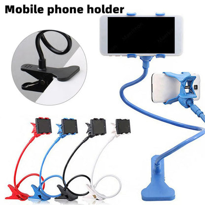 Universal Flexible Phone Holder – Adjustable Mobile Stand Arm for Desk & Bed Use