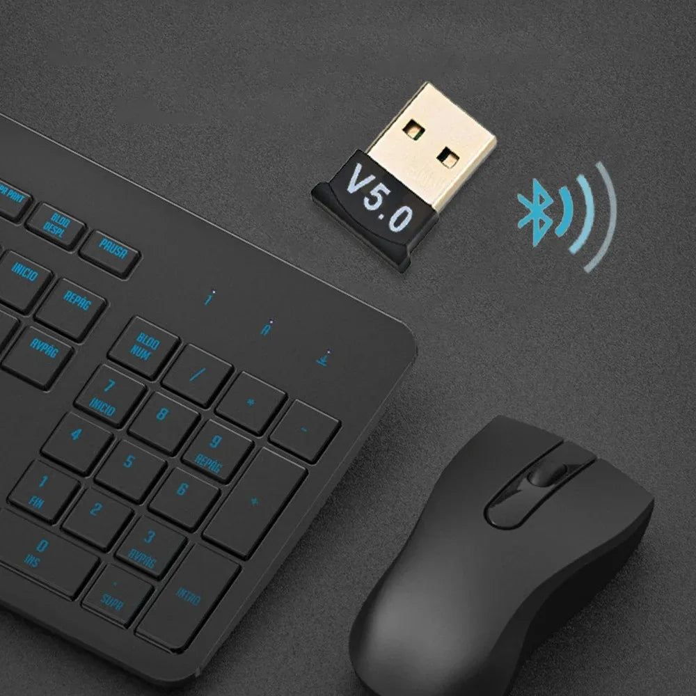 USB Bluetooth Adapter for PC Wireless Dongle for Desktop and Laptop