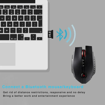 USB Bluetooth Adapter for PC Wireless Dongle for Desktop and Laptop