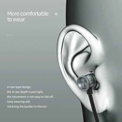 Celebrat D7 Wired Earphones 3.5mm In‑Ear HiFi Headphones with Mic – Deep Bass Wired Headset for Mobile Phones