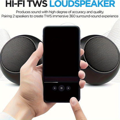 M3 Mini Wireless Bluetooth Speaker | Portable Speaker with 3D Extra Bass & High-Quality Sound Without TF