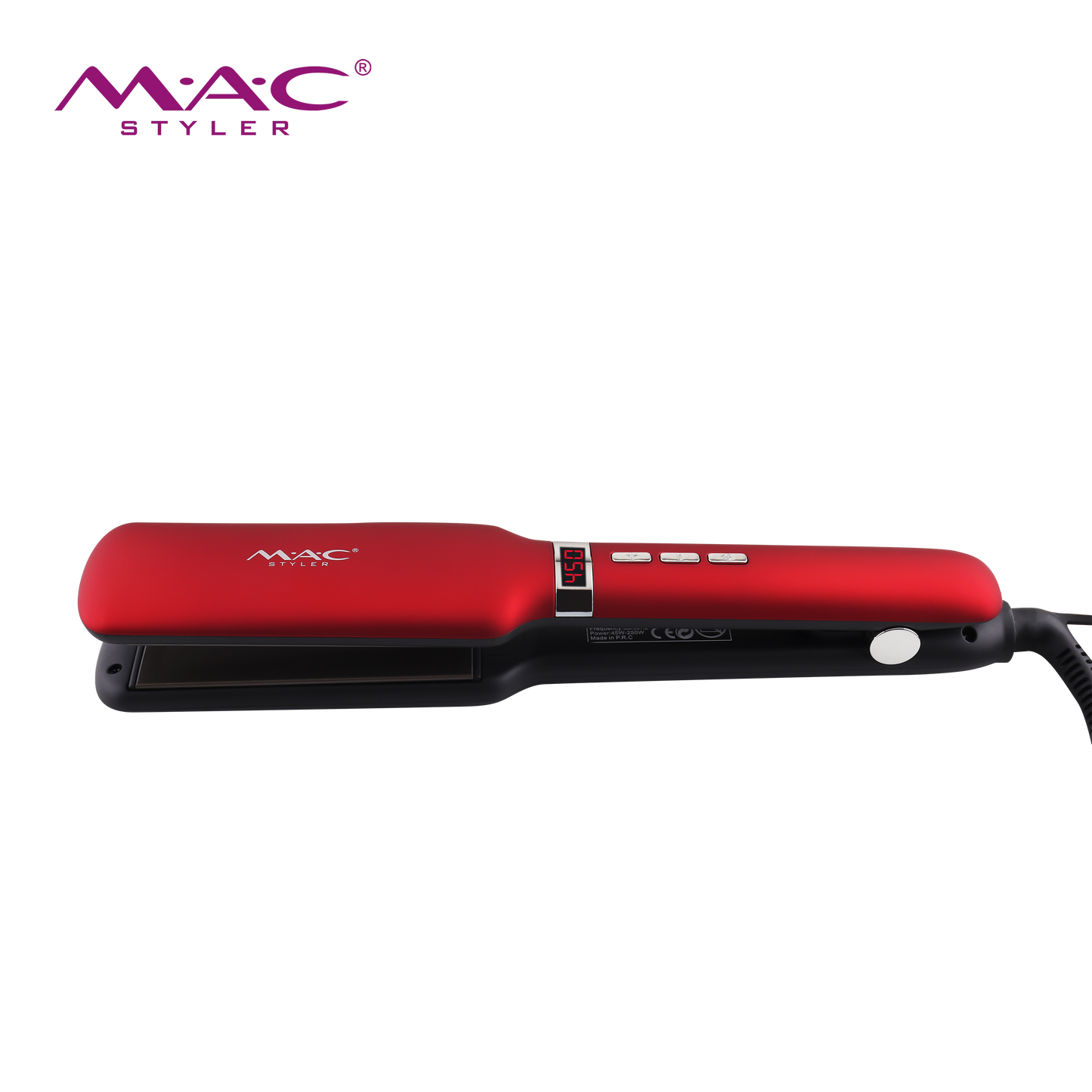 Original Mac Straightener Flat Iron 450F Professional Hair Straightener Manufacturer Ceramic Tourmaline Flat Iron