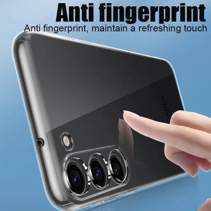 Clear Back Cover Case for Samsung Galaxy A, S, Note & M Series All Models