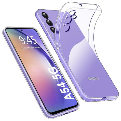 Clear Back Cover Case for Samsung Galaxy A, S, Note & M Series All Models