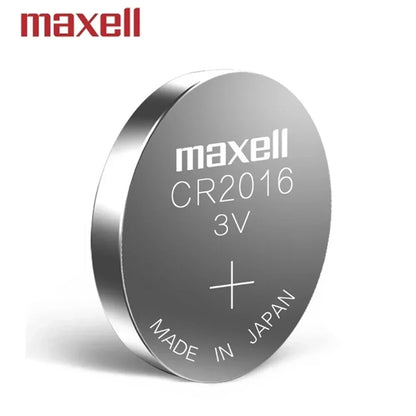 Maxell CR2016 3V Lithium Coin Battery Button Cell for Watch Remote CMOS Electronics