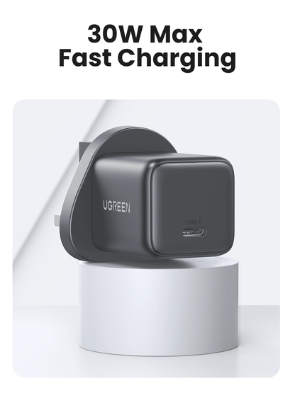 UGREEN 30W Type-C GaN Fast Charger UK – X513