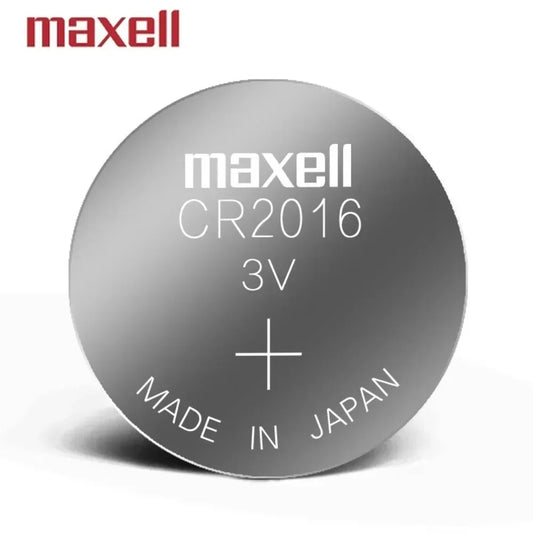 Maxell CR2016 3V Lithium Coin Battery Button Cell for Watch Remote CMOS Electronics