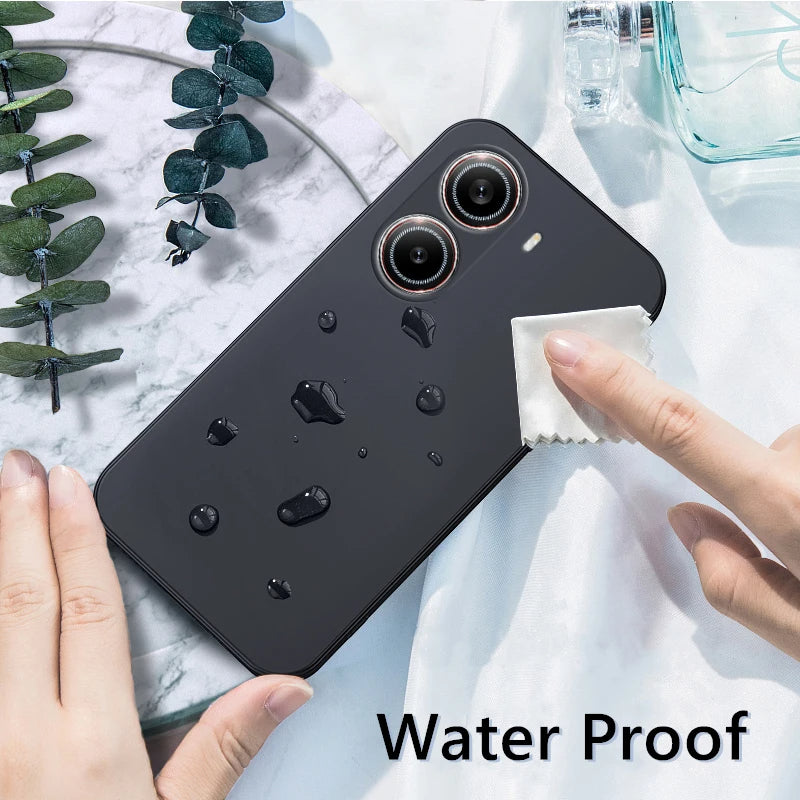Velvet Silicone Phone Case for Samsung, Redmi, Oppo & Vivo – Soft Back Cover for Multiple Models