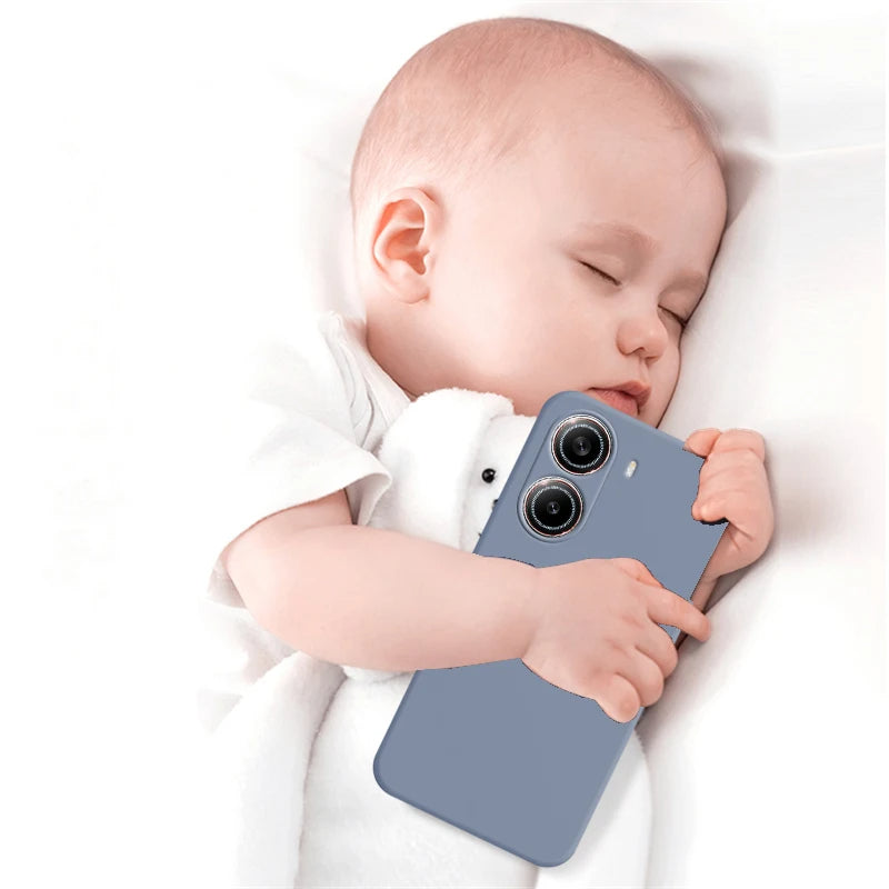 Velvet Silicone Phone Case for Samsung, Redmi, Oppo & Vivo – Soft Back Cover for Multiple Models