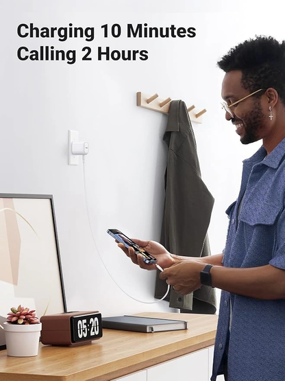 UGREEN 40W Dual Type-C Fast Charging Adapter – CD243 (10344) – UK Plug Compatible