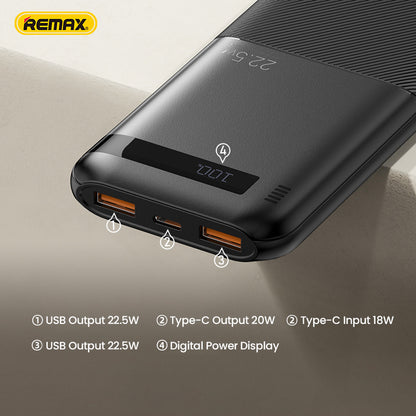 REMAX RPP-72 20W+22.5W Fast Charging Power Bank 20000mAh Portable Power Banks