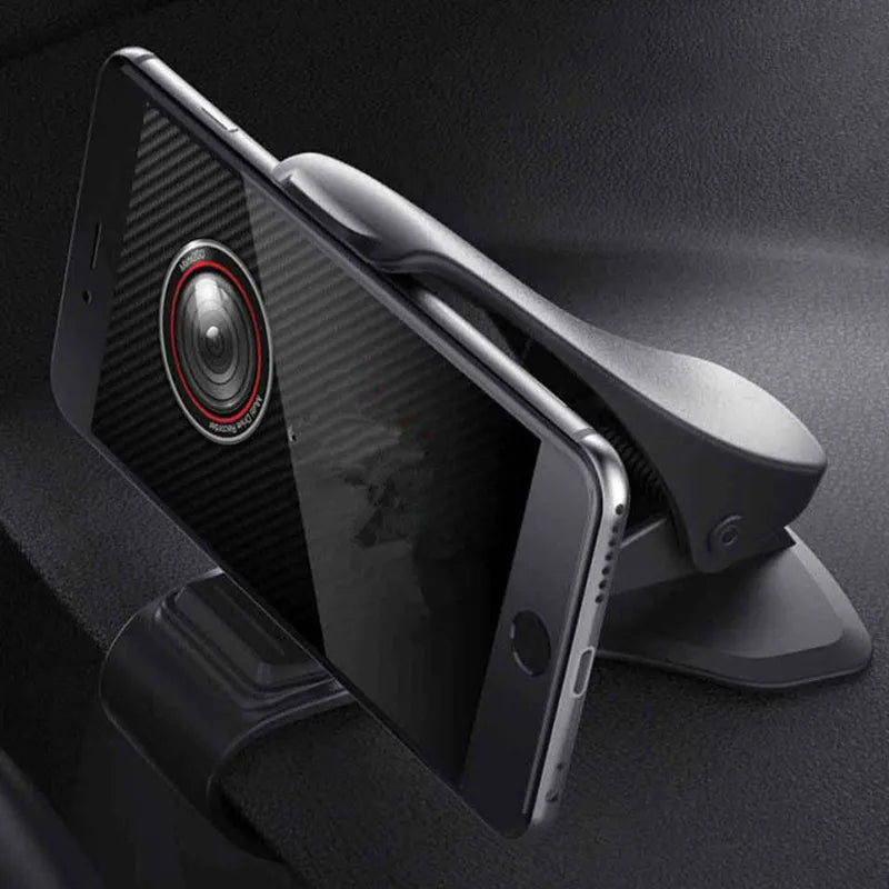 Car Phone Gps Holder Universal Navigation Dashboard In Car Mobile Support Clip Fold Holder Car Phone Kickstand