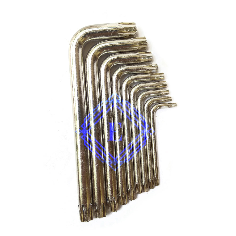 9Pcs Double-End L Type Allen Key Set Hexagon Wrench Tools Kit Spanner Screwdriver