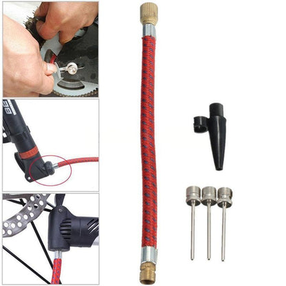 5pcs Ball Inflatable Needle & Air Hose Adapter Kit – Pump Valve Repair Tools for Football, Basketball, and Sports Balls