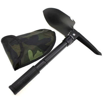 Multifunction Folding Shovel Outdoor Camping Large Shovel for Survival Hiking and Gardening