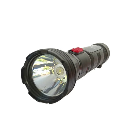 Aiko 655 Rechargeable Portable 1W LED Flashlight Torch for Camping Hiking Outdoor Use