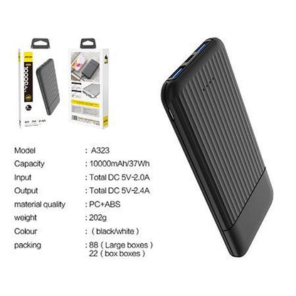 Aspor A323 Powerbank 10000mah