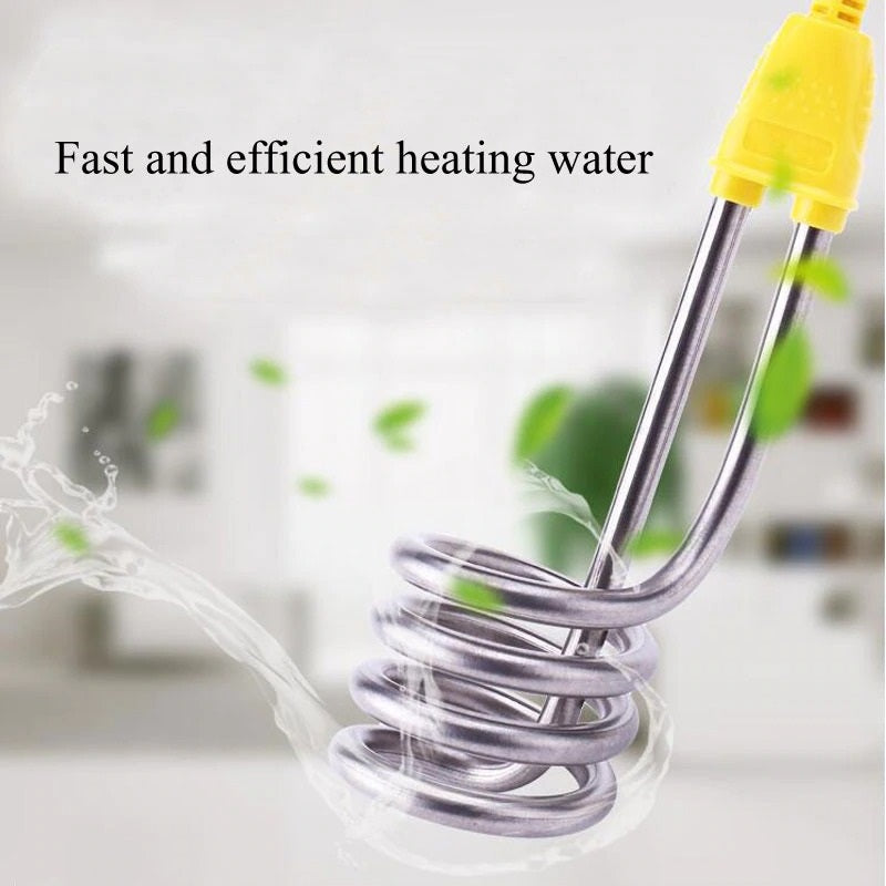 Portable Mini 500W Electric Immersion Water Heater | Instant Hot Water Boiler Rod