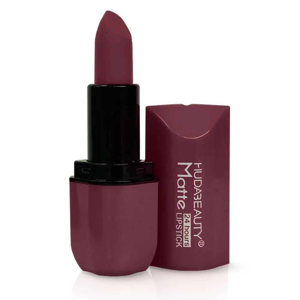 Matte Lipstick Hudabeauty Long Lasting & Comfortable lip Shades 24 Hours Time