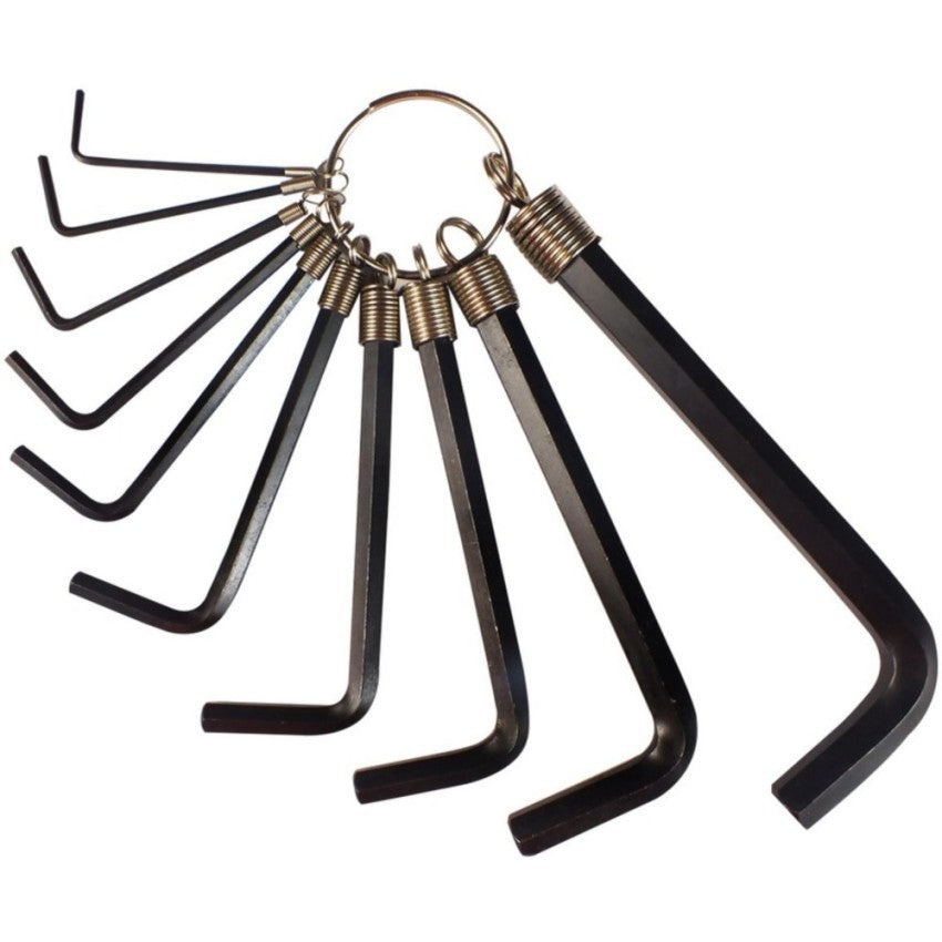 10Pcs Allen Hex Key Hexagon Wrench Tools Set Spanner Screwdriver Kit 1.5mm to 10mm