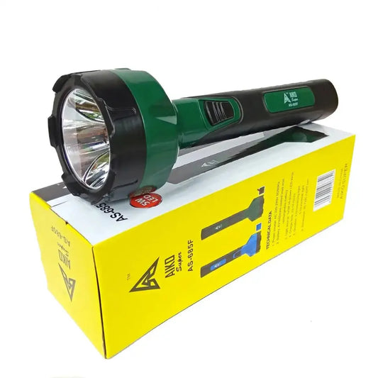 Aiko 300m High power flashlight Rechargeable Industrial Security Purpose Torch