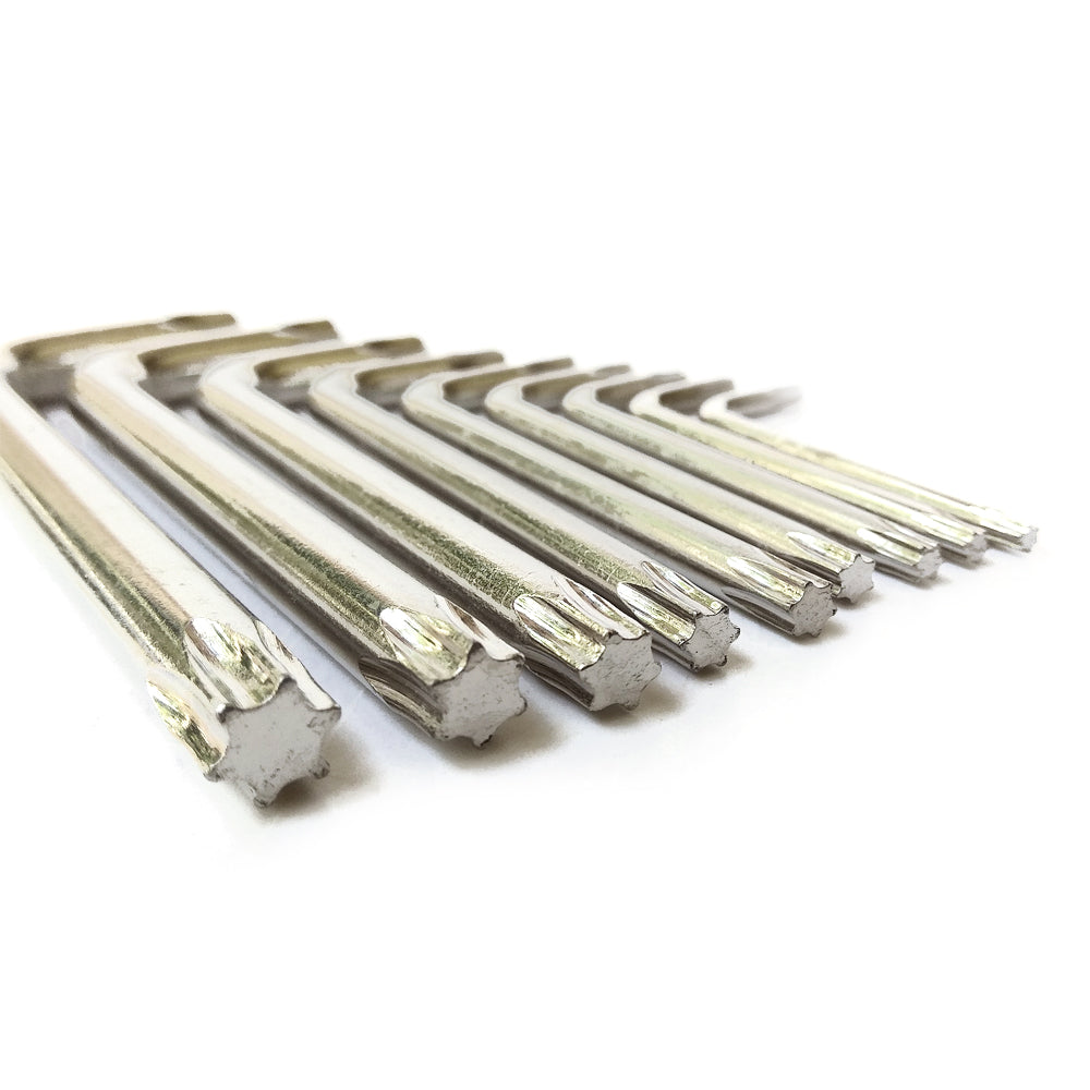 9Pcs Double-End L Type Allen Key Set Hexagon Wrench Tools Kit Spanner Screwdriver
