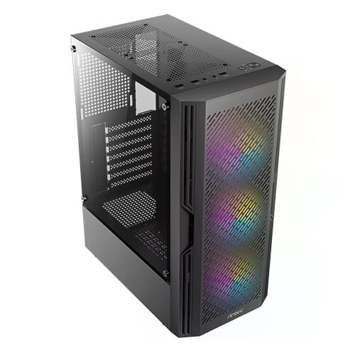 Antec AX20 Elite Mid-Tower Gaming Case Sleek Design, RGB Ready