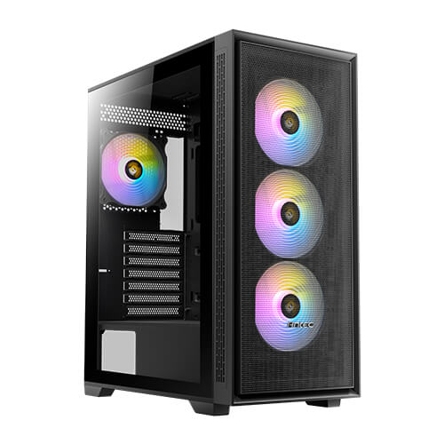 Antec AX81 ELITE Mid-Tower E-ATX Gaming Case – Black