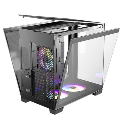 Antec C8 ARGB Black Full-Tower Case with Stunning 270° Panoramic View