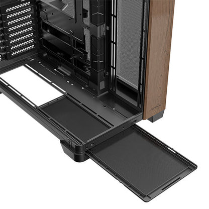 Antec C8 Curve Wood ATX Mid Tower Gaming Case with Curved Glass Panel