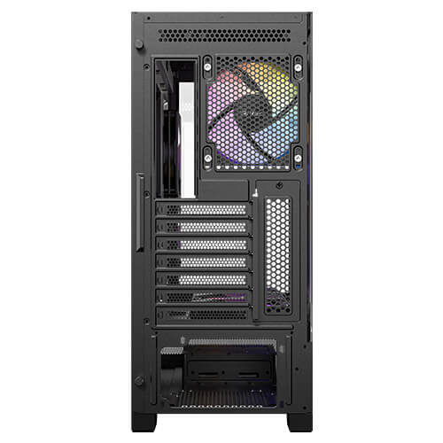 ANTEC CX700 RGB Elite Mid-Tower Gaming Case – Black, 270° Tempered Glass, 6×120 mm RGB Fans Included