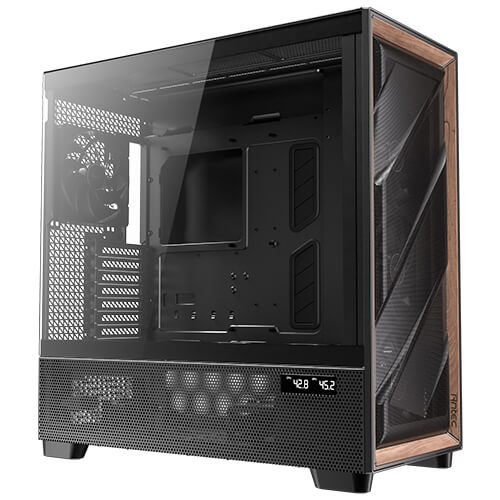 Antec FLUX PRO EUV Black ATX MidTower Gaming Case with Advanced Airflow