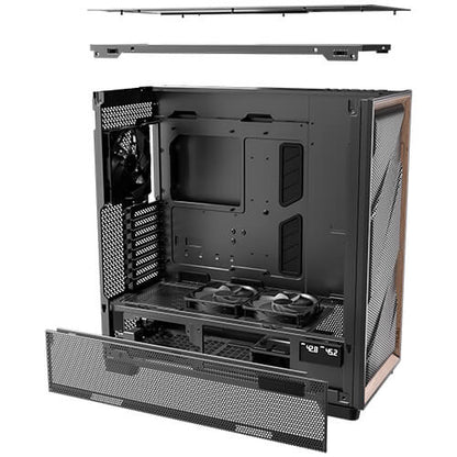 Antec FLUX PRO EUV Black ATX MidTower Gaming Case with Advanced Airflow