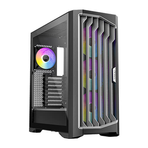 Antec Performance 1 FT ARGB Full-Tower Case E-ATX, Temperature Display, 4 Fans Included