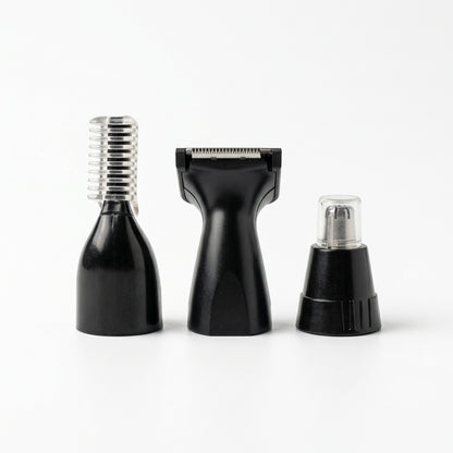 Geemy 3-in-1 Rechargeable Nose, Ear & Eyebrow Hair Trimmer Grooming Kit Nose Hair trimmer