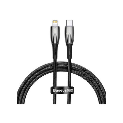 Baseus Glimmer Series 1m USB-C to Lightning 20W PD Fast Charging Cable for iPhone