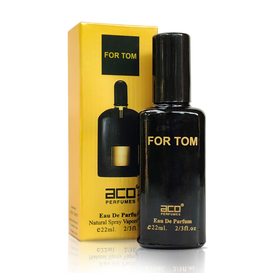 Tom Perfume 22ml Long Lasting Fragrance for Men | Pocket Size Natural Spray