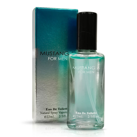 Mustang A 22ml Natural Spray Perfume for Men – Compact and Powerful Scent