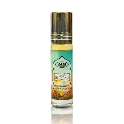 ALM Garden Blooms Attar 6ml Fresh Floral Long Lasting Perfume Oil for Men and Women