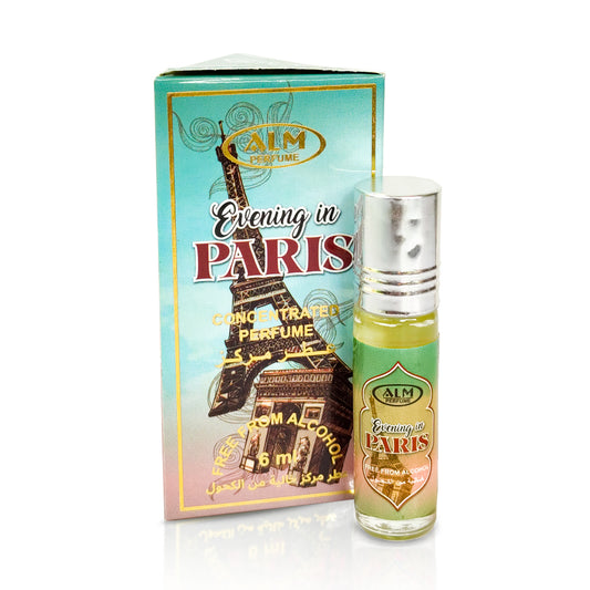 ALM Evening in Paris Attar 6ml  Elegant Long Lasting Perfume Oil for Women & Men
