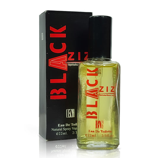 Black Ziz Unisex Perfume – 22ml Natural Spray for Men & Women