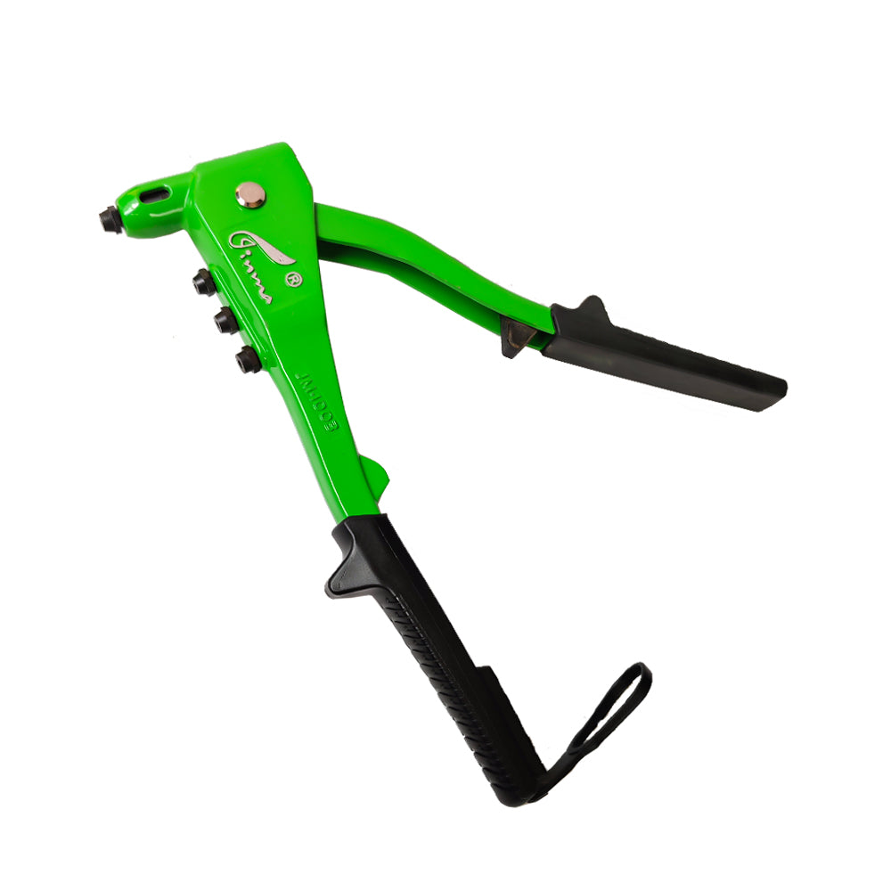 Jinma JM-1003 10.5 Inch 260mm Double Handle Manual Rivet Gun | Heavy Duty Metal Hand Riveter Tool
