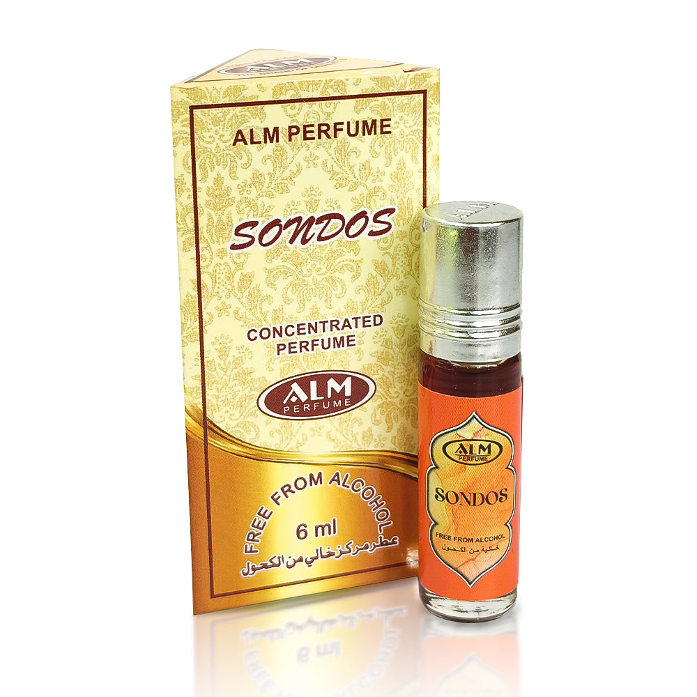 ALM Sondos Concentrated Perfume 6 ml – Long‑Lasting Unisex Fragrance in Compact Bottle