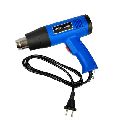 2000W Heat Gun for Vinyl Wrap & DIY – Hot Air Gun with Attachments for Shrinking, Paint Stripping, PVC & Crafts