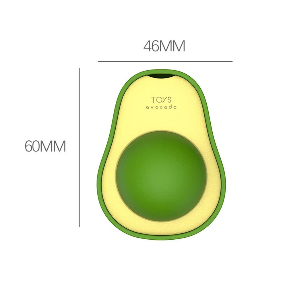 Avocado Shape Cat Toy Fun and Interactive Plush Toy for Cats